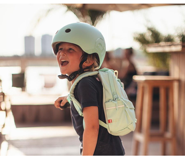 Scoot & Ride Kask Ochronny S-M dla dzieci 3+ Kiwi - 573785 - zdjęcie 4